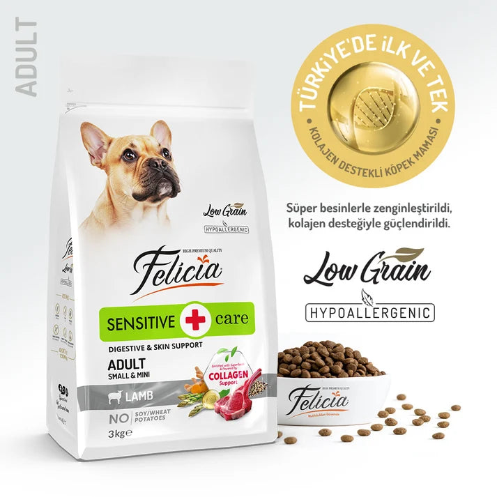 Felicia Hypoallergenic Lamb-Based Adult Dog Food with Collagen