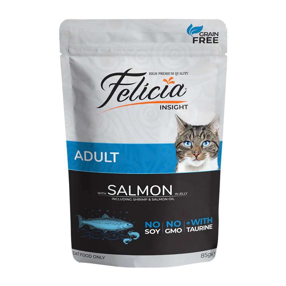 Felicia Adult Cats with Salmon in Jelly vital pet care