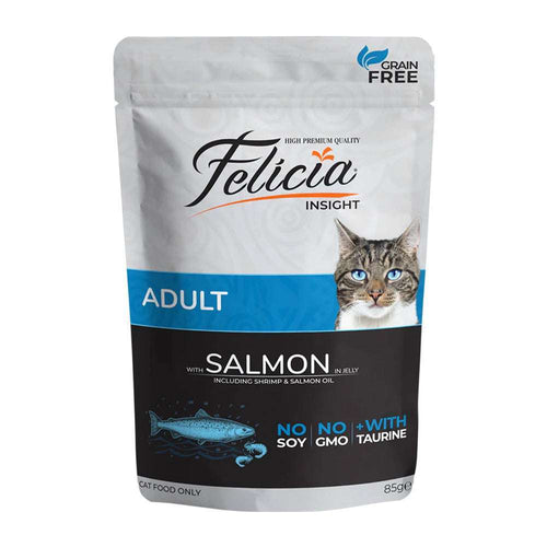 Felicia Adult Cats with Salmon in Jelly vital pet care