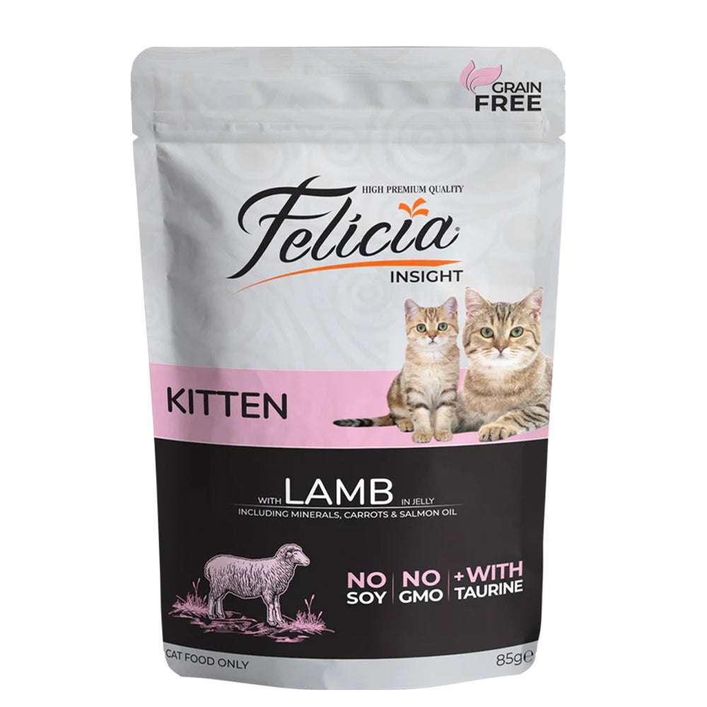 Felicia Kittens with Lamb in Jelly vital pet care