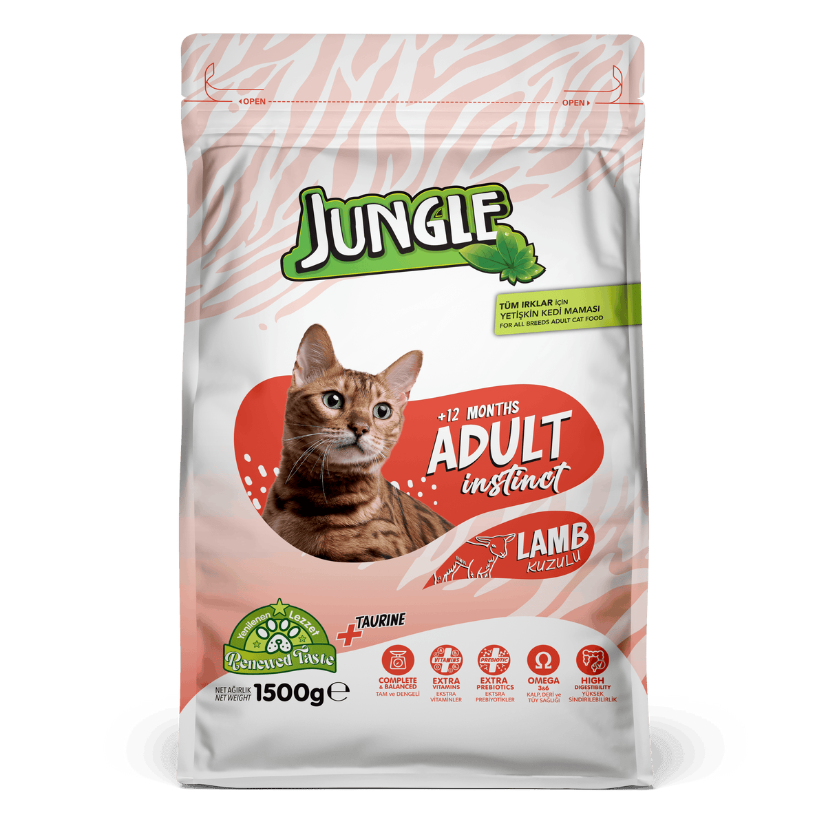 Jungle Lamb Adult Cat Food vital pet care