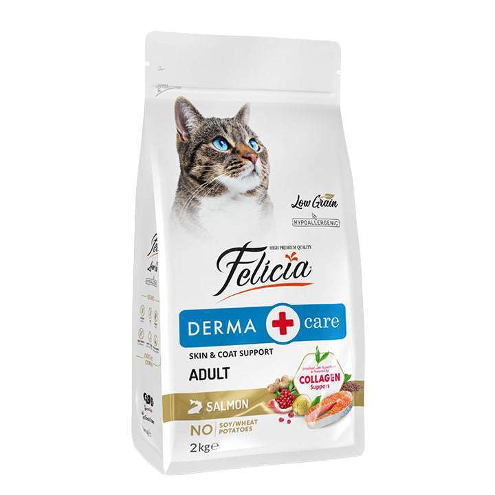 Felicia Derma Care Hypoallergenic Chicken Adult Cat Food with Collagen