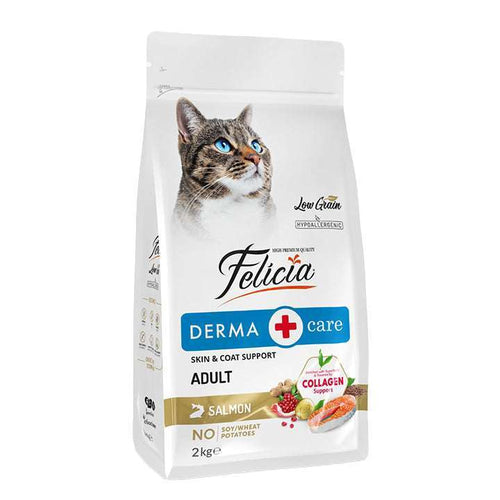 Felicia Derma Care Hypoallergenic Chicken Adult Cat Food with Collagen